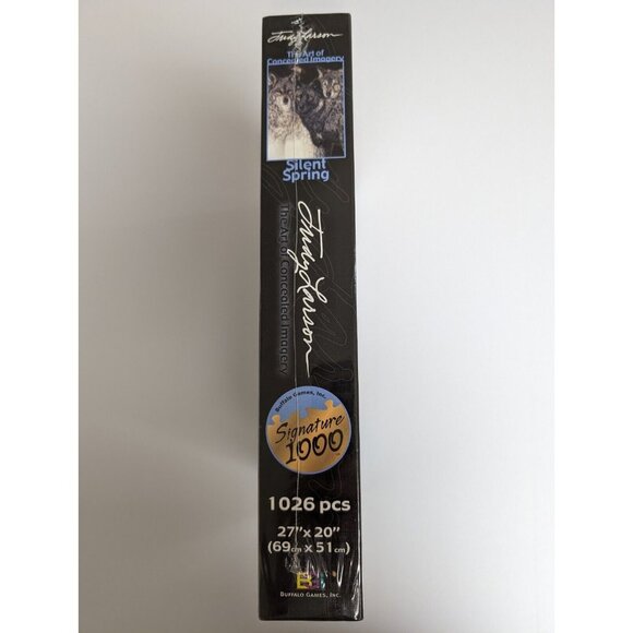 Judy Larson Silent Spring Puzzle 1000 PC The Art of Concealed Imagery Wolves - Picture 5 of 7